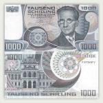 Эрвин Шрёдингер. Австрия. 1 000 шиллингов (1983)